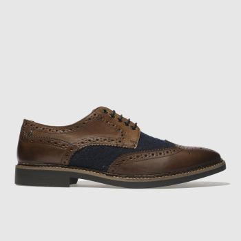 BASE LONDON BROWN & NAVY ROTHKO SHOES BASE LONDON BROWN & NAVY ROTHKO SHOES