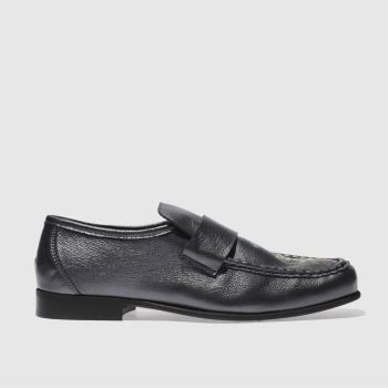 SCHUH PEWTER ARGENT GEISHA SHOES SCHUH PEWTER ARGENT GEISHA SHOES