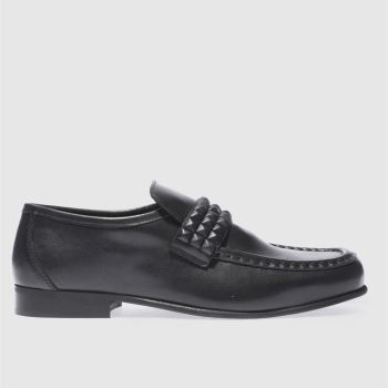SCHUH BLACK ARGENT STUD SHOES SCHUH BLACK ARGENT STUD SHOES