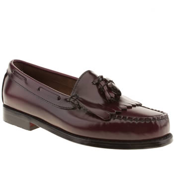 mens bass burgundy layton tassel shoes mens bass burgundy layton tassel shoes