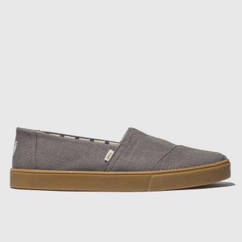 toms grey alpargata cupsole shoes toms grey alpargata cupsole shoes