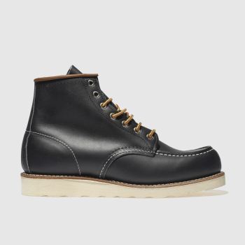 RED WING NAVY 6-INCH CLASSIC MOC BOOTS RED WING NAVY 6-INCH CLASSIC MOC BOOTS