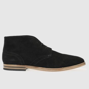 H BY HUDSON BLACK HALLAM CHUKKA 3 BOOTS H BY HUDSON BLACK HALLAM CHUKKA 3 BOOTS