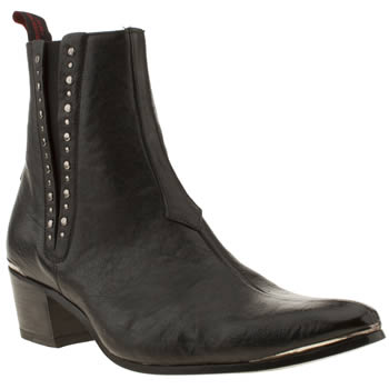 mens jeffery west black murphy trim chelsea boots mens jeffery west black murphy trim chelsea boots