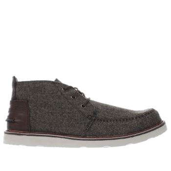 TOMS DARK BROWN CHUKKA BOOT BOOTS TOMS DARK BROWN CHUKKA BOOT BOOTS