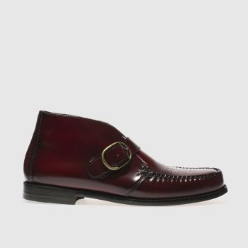 BASS BURGUNDY LANGLY MID BOOTS BASS BURGUNDY LANGLY MID BOOTS