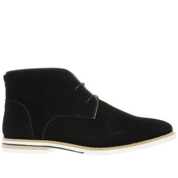 PETER WERTH BLACK NESBIT CHUKKA PERF BOOTS PETER WERTH BLACK NESBIT CHUKKA PERF BOOTS