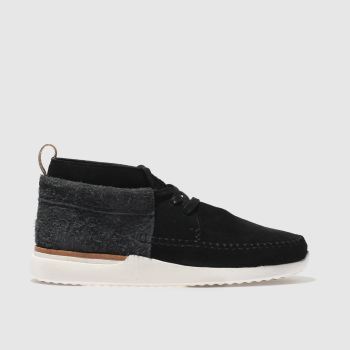 CLARKS ORIGINALS BLACK TOR TRACK MID BOOTS CLARKS ORIGINALS BLACK TOR TRACK MID BOOTS