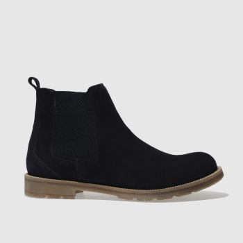 SCHUH NAVY FLETCHER CHELSEA BOOTS SCHUH NAVY FLETCHER CHELSEA BOOTS