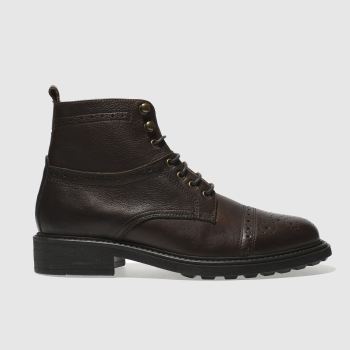 H BY HUDSON DARK BROWN FERNIE BOOTS H BY HUDSON DARK BROWN FERNIE BOOTS