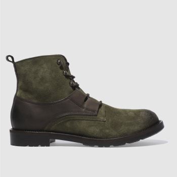 SCHUH KHAKI DUKE GHILLI BOOTS SCHUH KHAKI DUKE GHILLI BOOTS