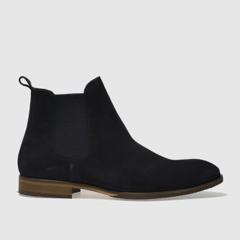 SCHUH NAVY KHAN CHELSEA BOOTS SCHUH NAVY KHAN CHELSEA BOOTS