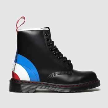 dr martens black and blue 1460 who 8-eye boots dr martens black and blue 1460 who 8-eye boots