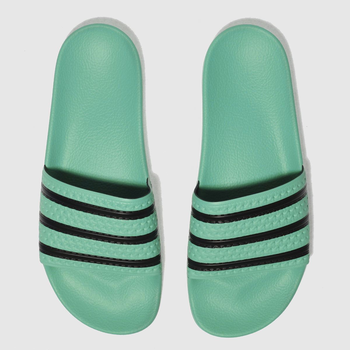 Adidas Green Adilette Slide Sandals