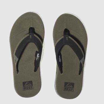 REEF KHAKI FANNING LOW SANDALS REEF KHAKI FANNING LOW SANDALS