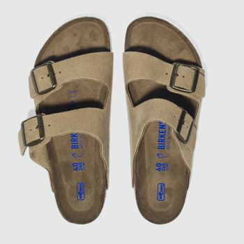 BIRKENSTOCK STONE ARIZONA SUEDE SANDALS BIRKENSTOCK STONE ARIZONA SUEDE SANDALS