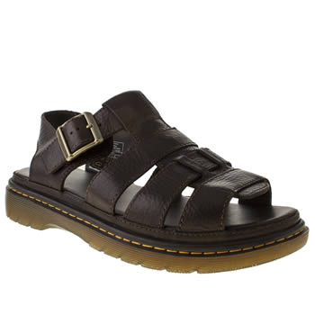 mens dr martens dark brown revive twohill sandals mens dr martens dark brown revive twohill sandals