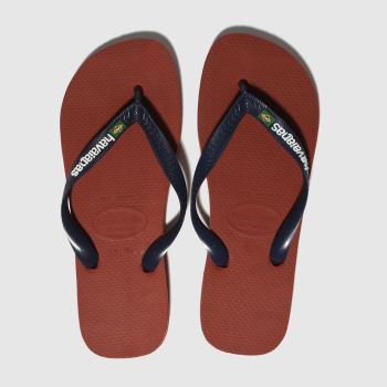 HAVAIANAS RED BRASIL LOGO SANDALS HAVAIANAS RED BRASIL LOGO SANDALS