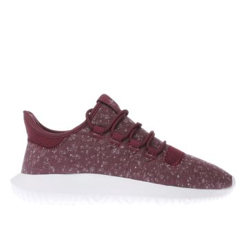 ADIDAS BURGUNDY TUBULAR SHADOW TRAINERS ADIDAS BURGUNDY TUBULAR SHADOW TRAINERS