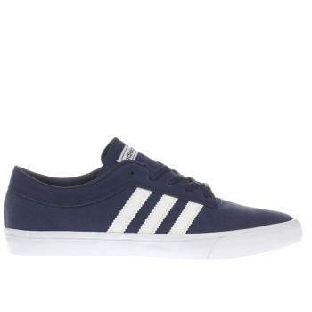 ADIDAS NAVY & WHITE SELLWOOD TRAINERS ADIDAS NAVY & WHITE SELLWOOD TRAINERS
