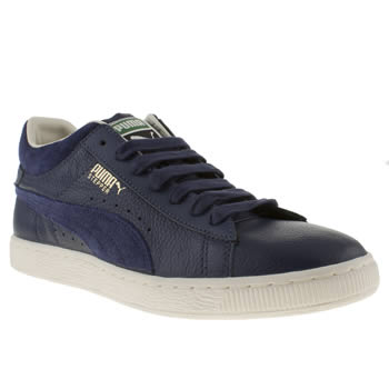 mens puma blue stepper city trainers mens puma blue stepper city trainers
