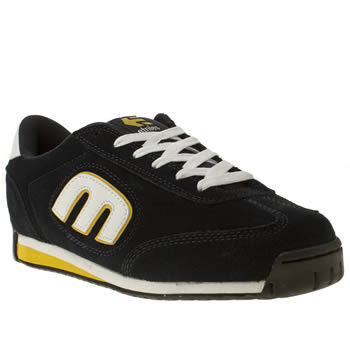 mens etnies navy & white lo-cut ii trainers mens etnies navy & white lo-cut ii trainers