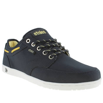 mens etnies navy & white dory trainers mens etnies navy & white dory trainers