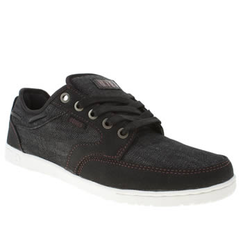 mens etnies black & white dory trainers mens etnies black & white dory trainers