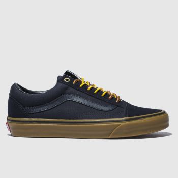 mens vans navy old skool trainers mens vans navy old skool trainers