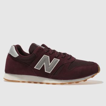 NEW BALANCE BURGUNDY 373 TRAINERS NEW BALANCE BURGUNDY 373 TRAINERS