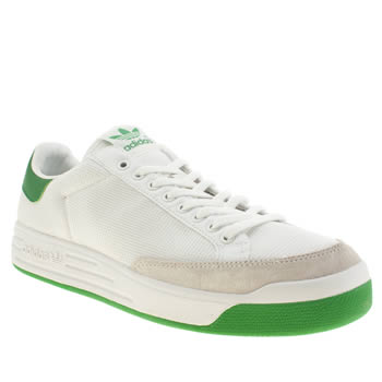 mens adidas white & green rod laver trainers mens adidas white & green rod laver trainers