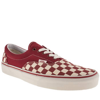 mens vans red era trainers mens vans red era trainers