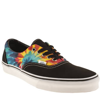 mens vans black and blue era tie dye trainers mens vans black and blue era tie dye trainers