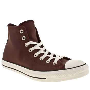 mens converse burgundy all star hi leather trainers mens converse burgundy all star hi leather trainers