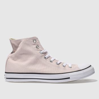 CONVERSE PALE PINK CHUCK TAYLOR ALL STAR HI TRAINERS CONVERSE PALE PINK CHUCK TAYLOR ALL STAR HI TRAINERS