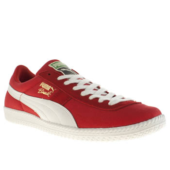 mens puma red brasil trainers mens puma red brasil trainers