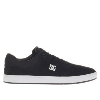 DC SHOES BLACK & WHITE CRISIS TRAINERS DC SHOES BLACK & WHITE CRISIS TRAINERS