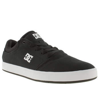 mens dc shoes black & white crisis tx trainers mens dc shoes black & white crisis tx trainers