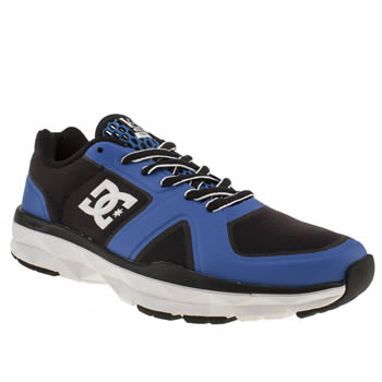 mens dc shoes black and blue unilite trainers mens dc shoes black and blue unilite trainers