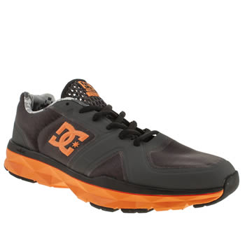 mens dc shoes dark grey unilite trainers mens dc shoes dark grey unilite trainers