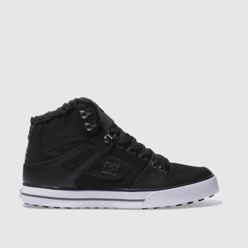 DC SHOES BLACK SPARTAN HI WC WNT TRAINERS DC SHOES BLACK SPARTAN HI WC WNT TRAINERS