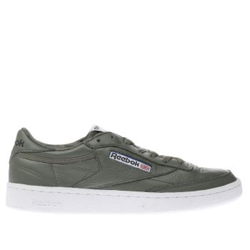 REEBOK KHAKI CLUB C 85 TRAINERS REEBOK KHAKI CLUB C 85 TRAINERS
