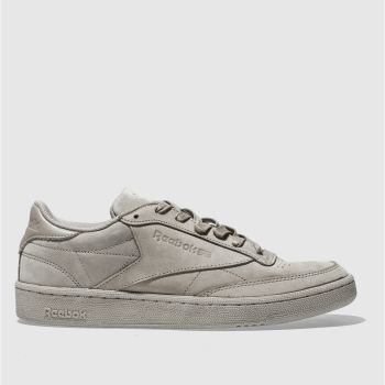 REEBOK GREY CLUB C 85 RS TRAINERS REEBOK GREY CLUB C 85 RS TRAINERS