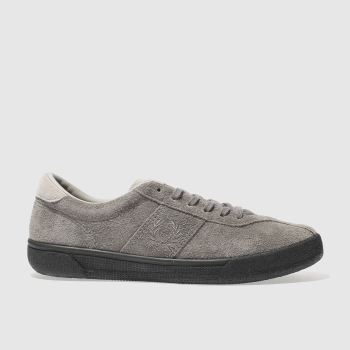 FRED PERRY GREY AUTHENTIC TENNIS TRAINERS FRED PERRY GREY AUTHENTIC TENNIS TRAINERS