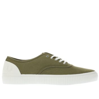 FRED PERRY KHAKI BARSON TRAINERS FRED PERRY KHAKI BARSON TRAINERS