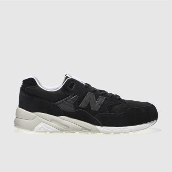 NEW BALANCE BLACK 580 TRAINERS NEW BALANCE BLACK 580 TRAINERS