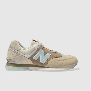 NEW BALANCE BEIGE 574 TRAINERS NEW BALANCE BEIGE 574 TRAINERS
