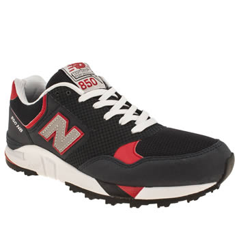 mens new balance navy & red 850 trainers mens new balance navy & red 850 trainers