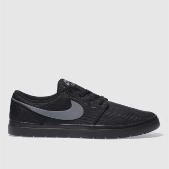 NIKE SB BLACK PORTMORE II ULTRALIGHT TRAINERS NIKE SB BLACK PORTMORE II ULTRALIGHT TRAINERS