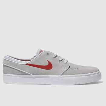 NIKE SB LIGHT GREY ZOOM STEFAN JANOSKI TRAINERS NIKE SB LIGHT GREY ZOOM STEFAN JANOSKI TRAINERS